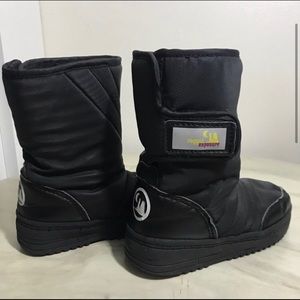 Rugged Exposure Insulated Black Toddler Boots